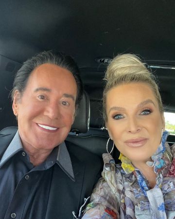 Wayne Newton and his second wife, Kathleen McCrone